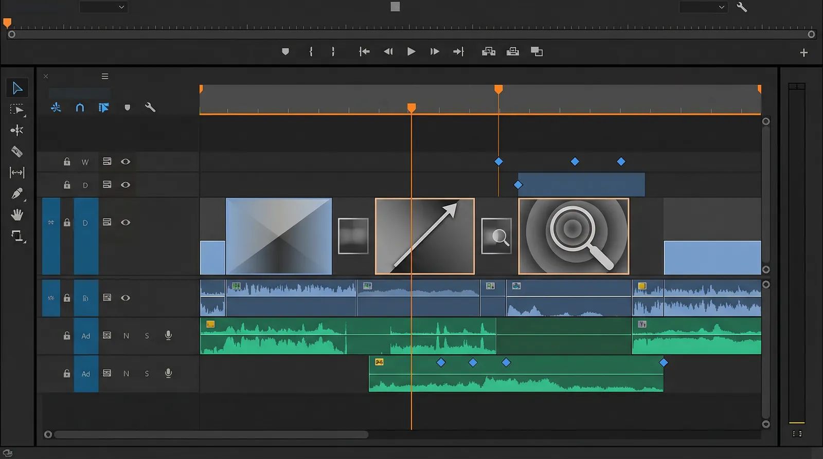 51视频 创意转场特效教程预览