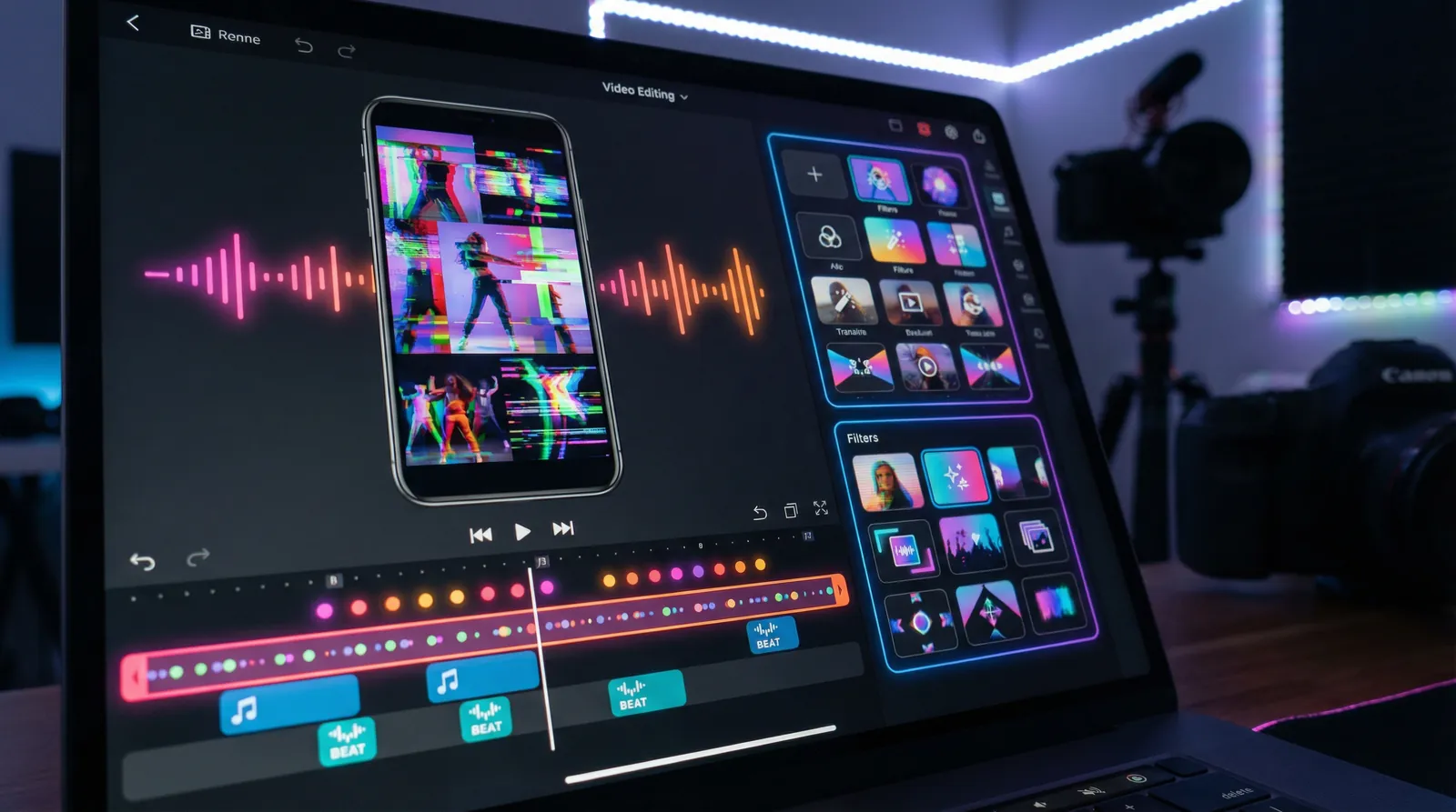 51视频 城市漫步视频模板