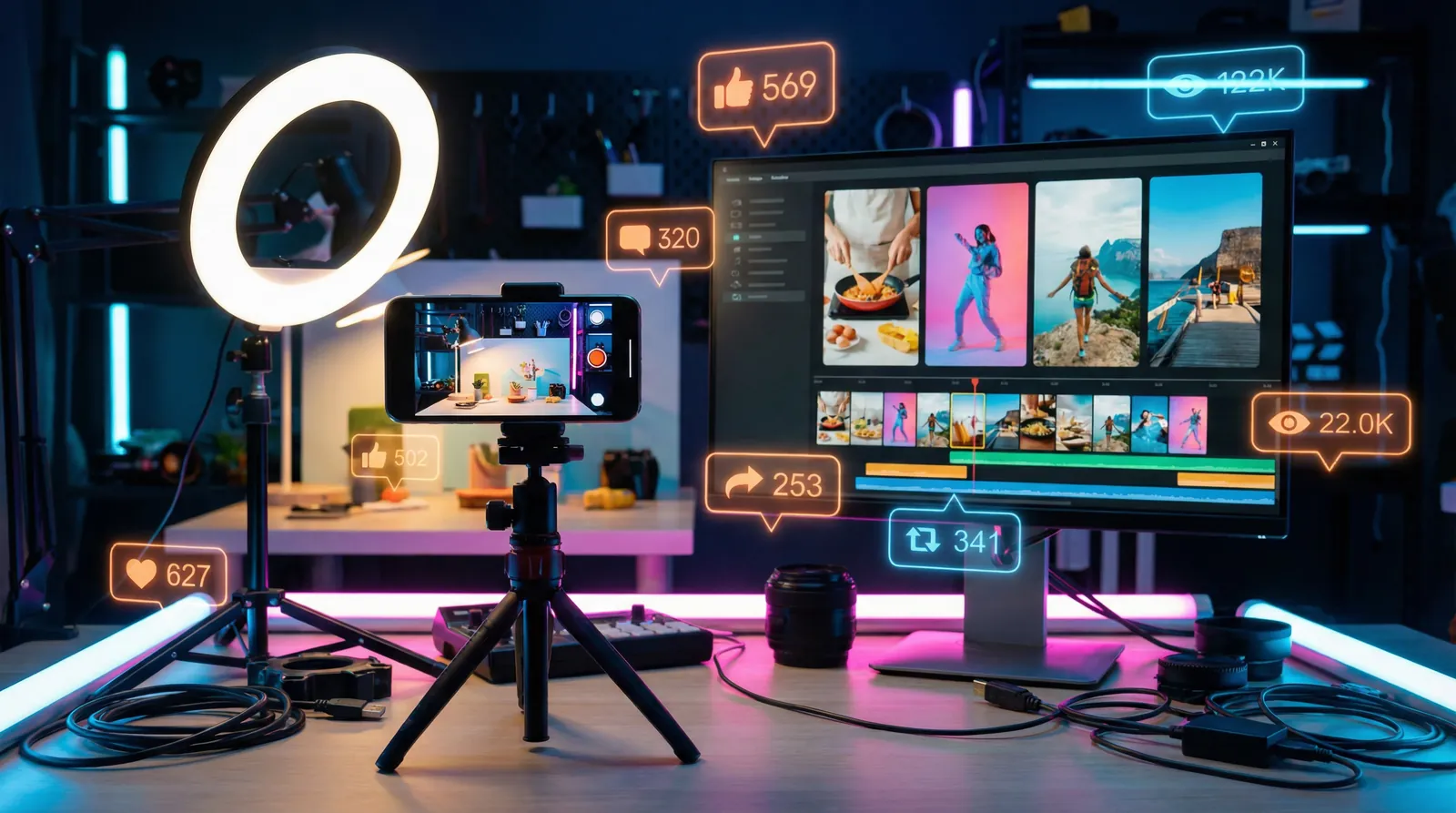 51视频 小视频创作工作台